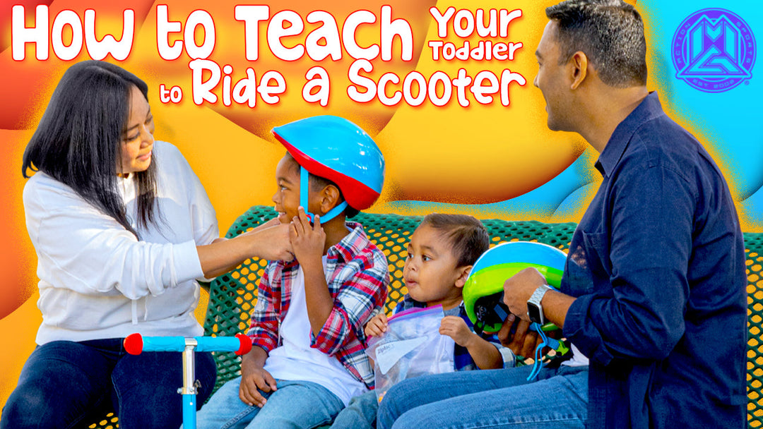 How To Teach Your Toddler to Ride a Scooter