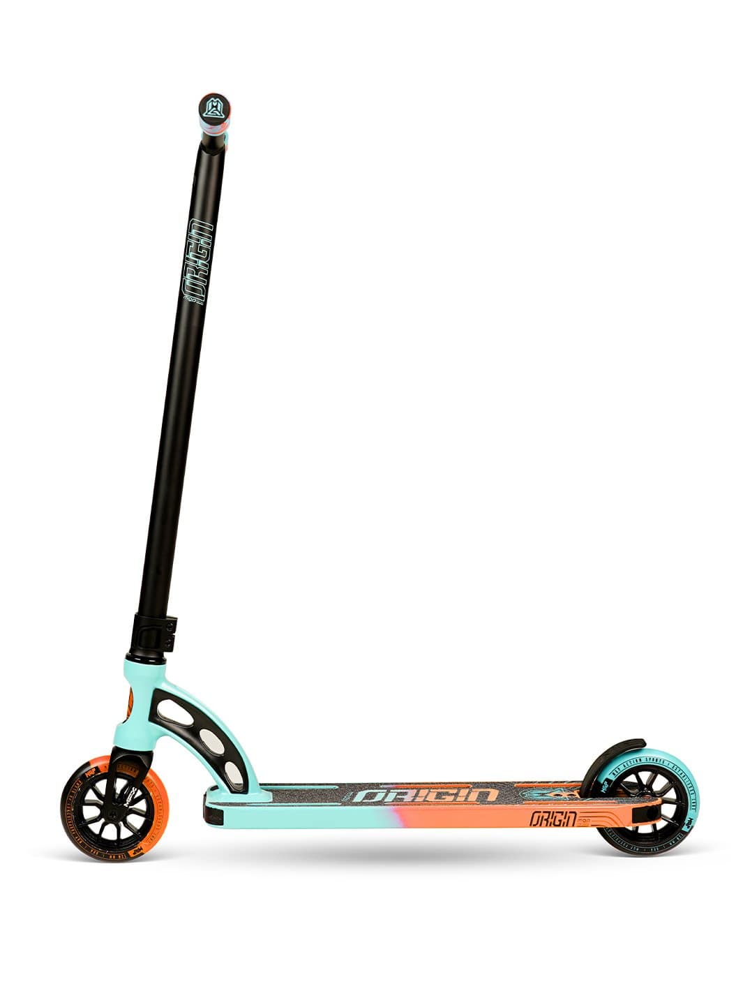 Madd Gear MGP MGO Origin VX10 VX9 Pro Stunt Trick Scooter Complete High Quality Best Razor Skate Park Teal Orange WHeels