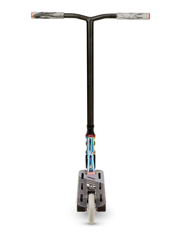 MGX P2 Pro Neochrome Oil Slick Stunt Scooter Lightest Best Madd Gear MGP Hollow Cores