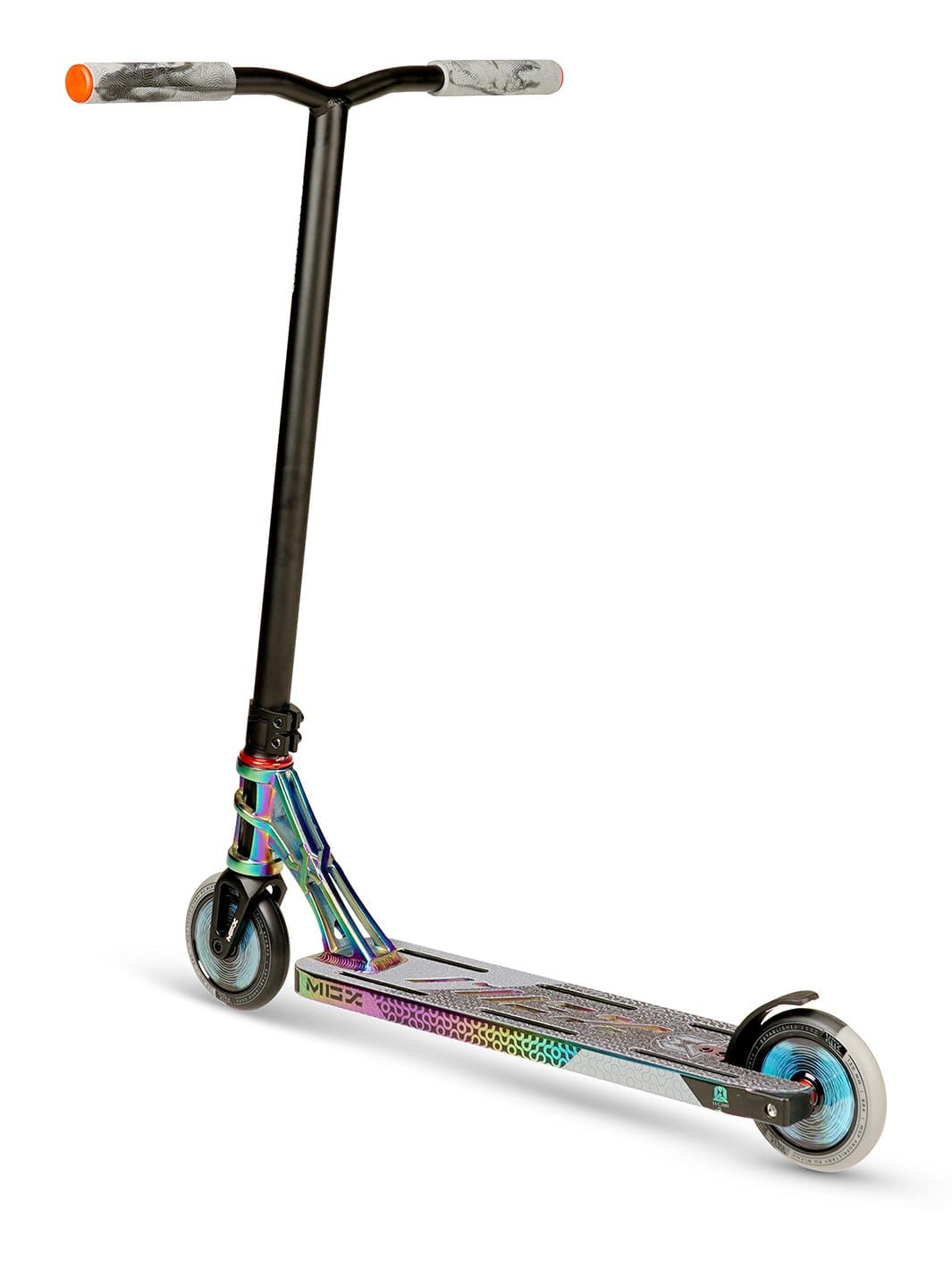 MGX P2 Pro Neochrome Oil Slick Stunt Scooter Lightest Best Madd Gear MGP Wheels