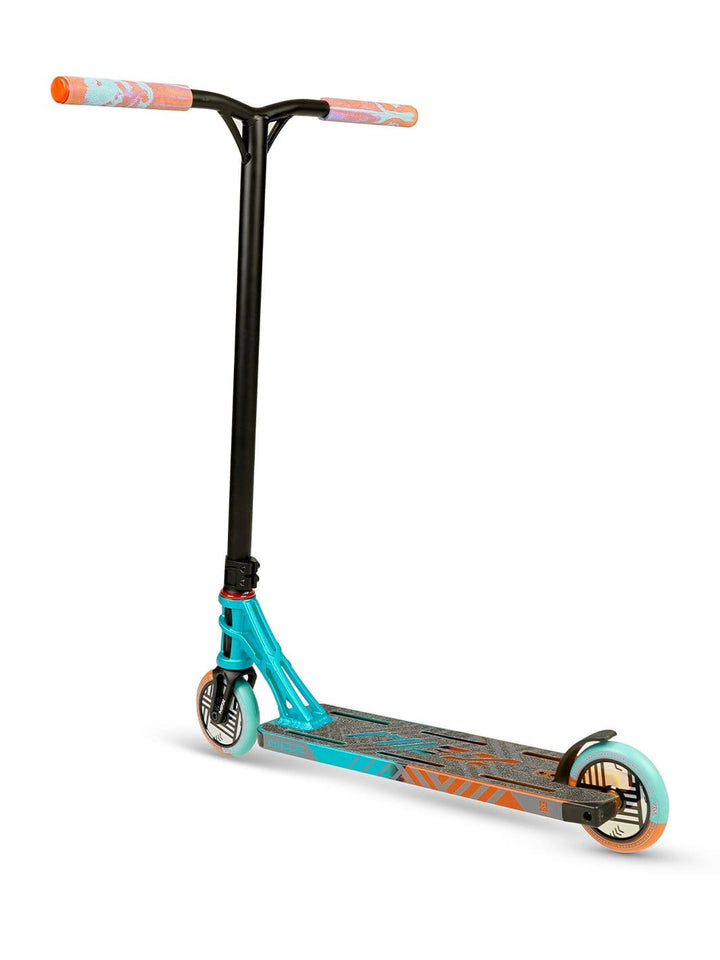 MGX Madd Gear MGP T2 Team Teal Orange Lush Best Light Stunt Scooter Deck