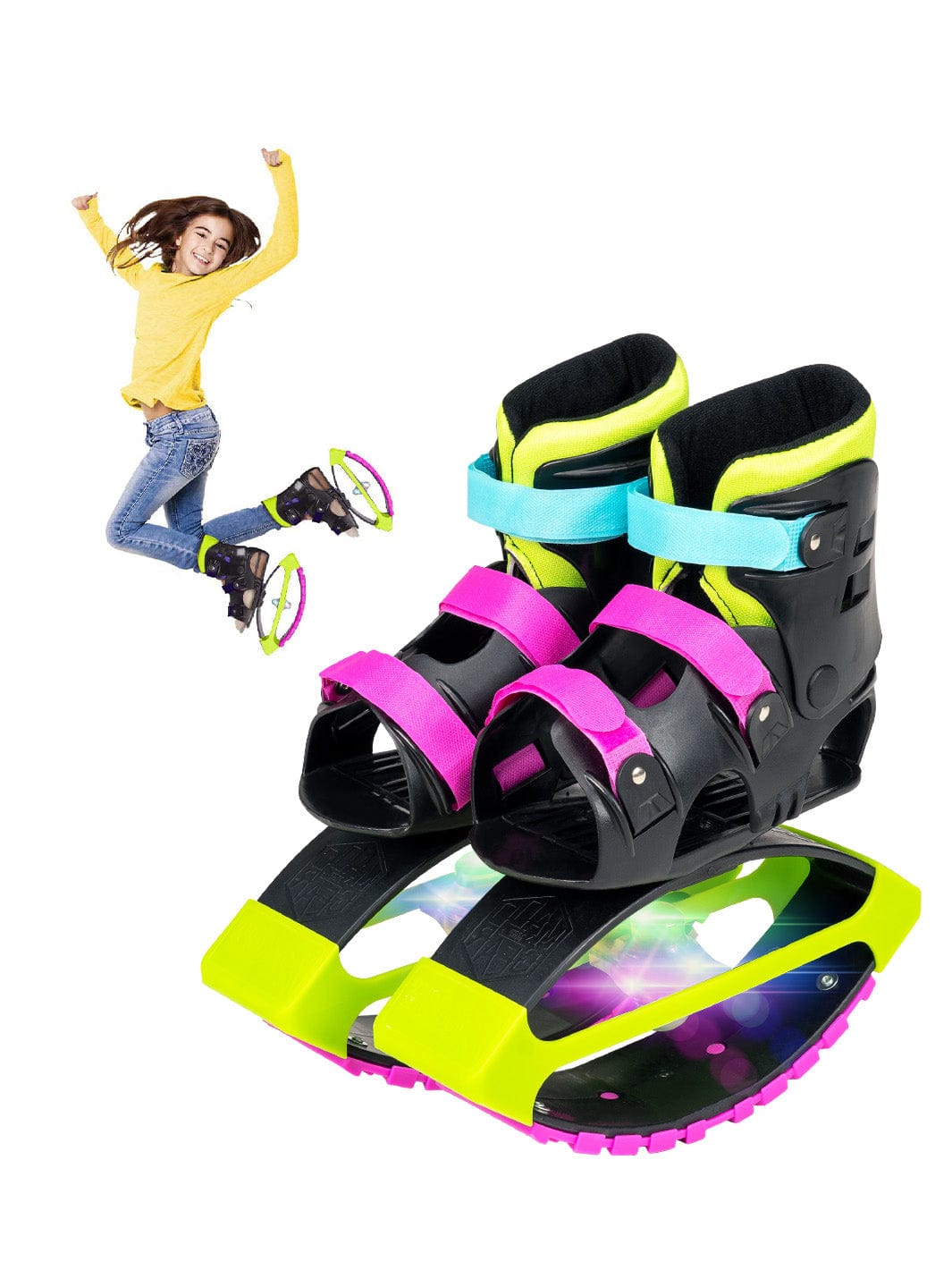 Madd Light-Up Boost Boots - Pink Lime – Madd Gear Global