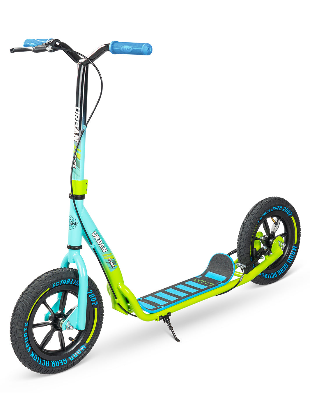 maddgear urban glide scooter blue teal green adults school college