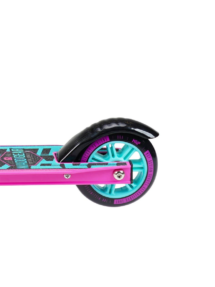 Madd Gear Kids Razor Kick Folding Scooter Pink Teal Boys Girls Adjustable Razor brake