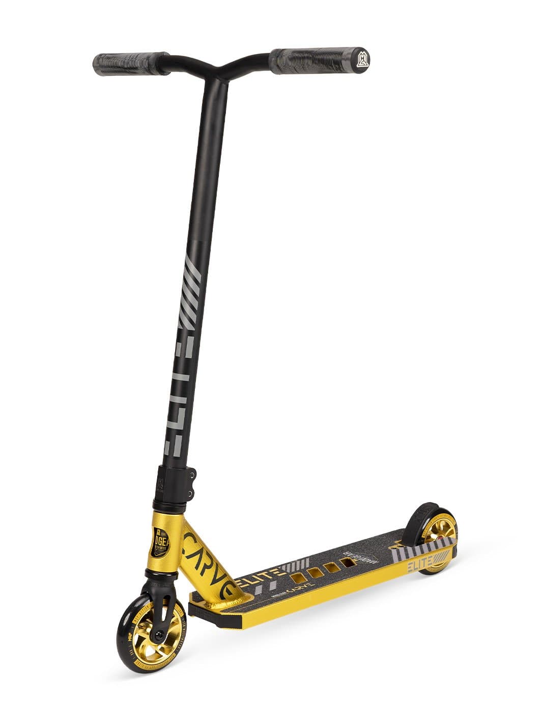 madd gear elite scooter Madd Gear Carve Elite Trick Scooter - Black Gold – Madd Gear Global