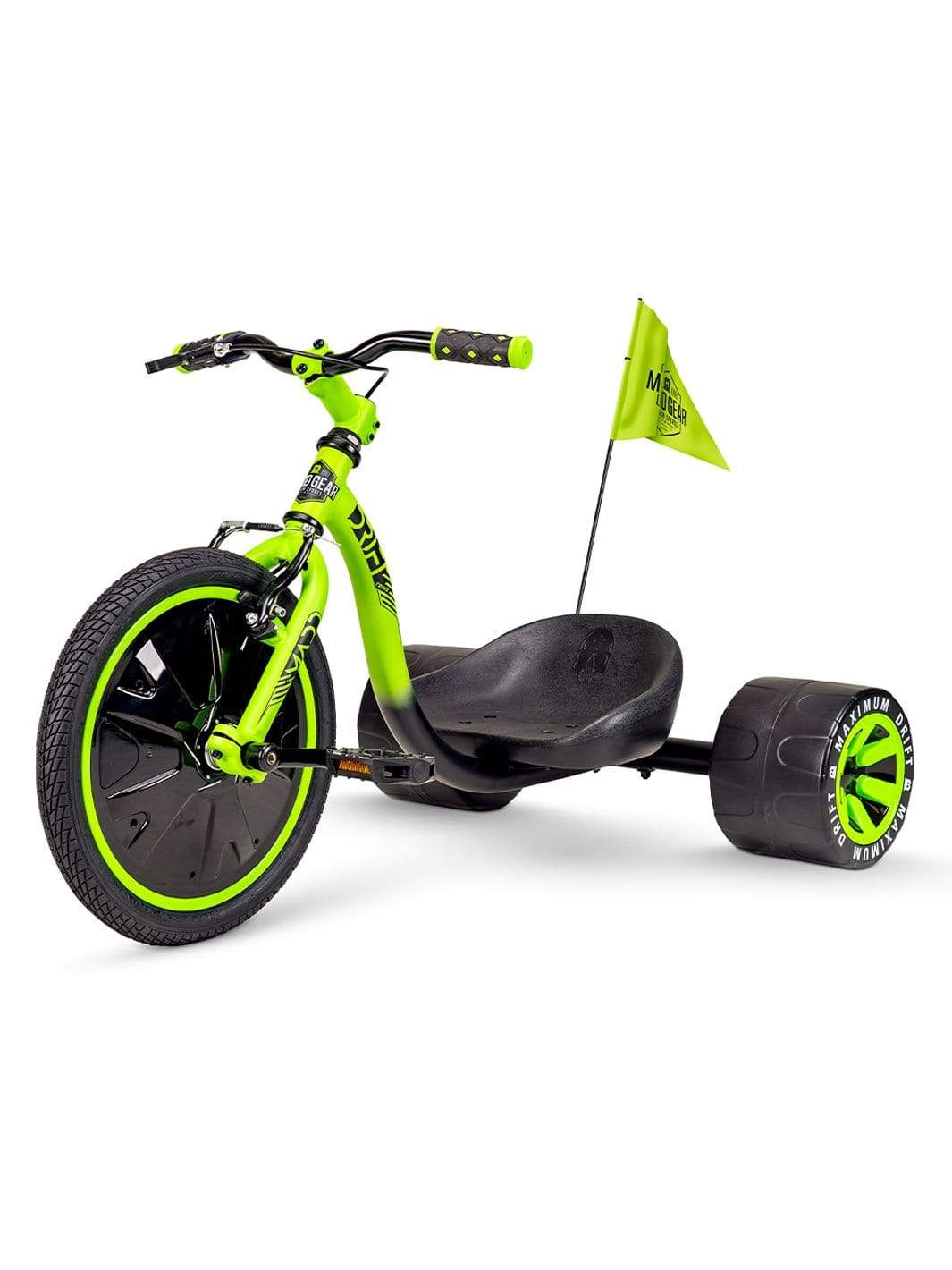 Madd Gear Drift Trike Green Black - Main Image