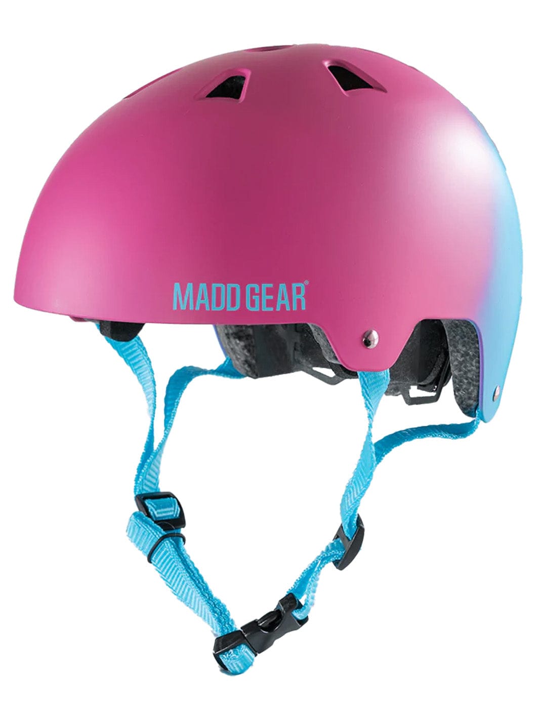 Certified EPS Helmet - Pink Blue S/M – Madd Gear Global