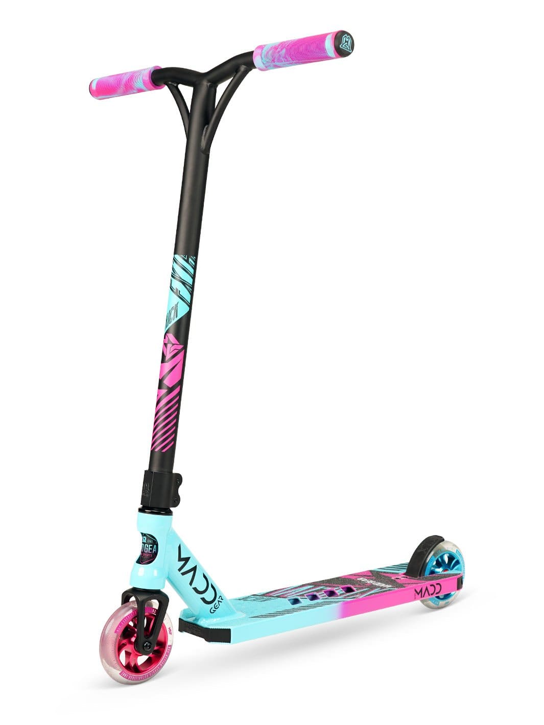 madd gear extreme scooter MG Kick Extreme Scooter - Teal Pink – Madd Gear Global
