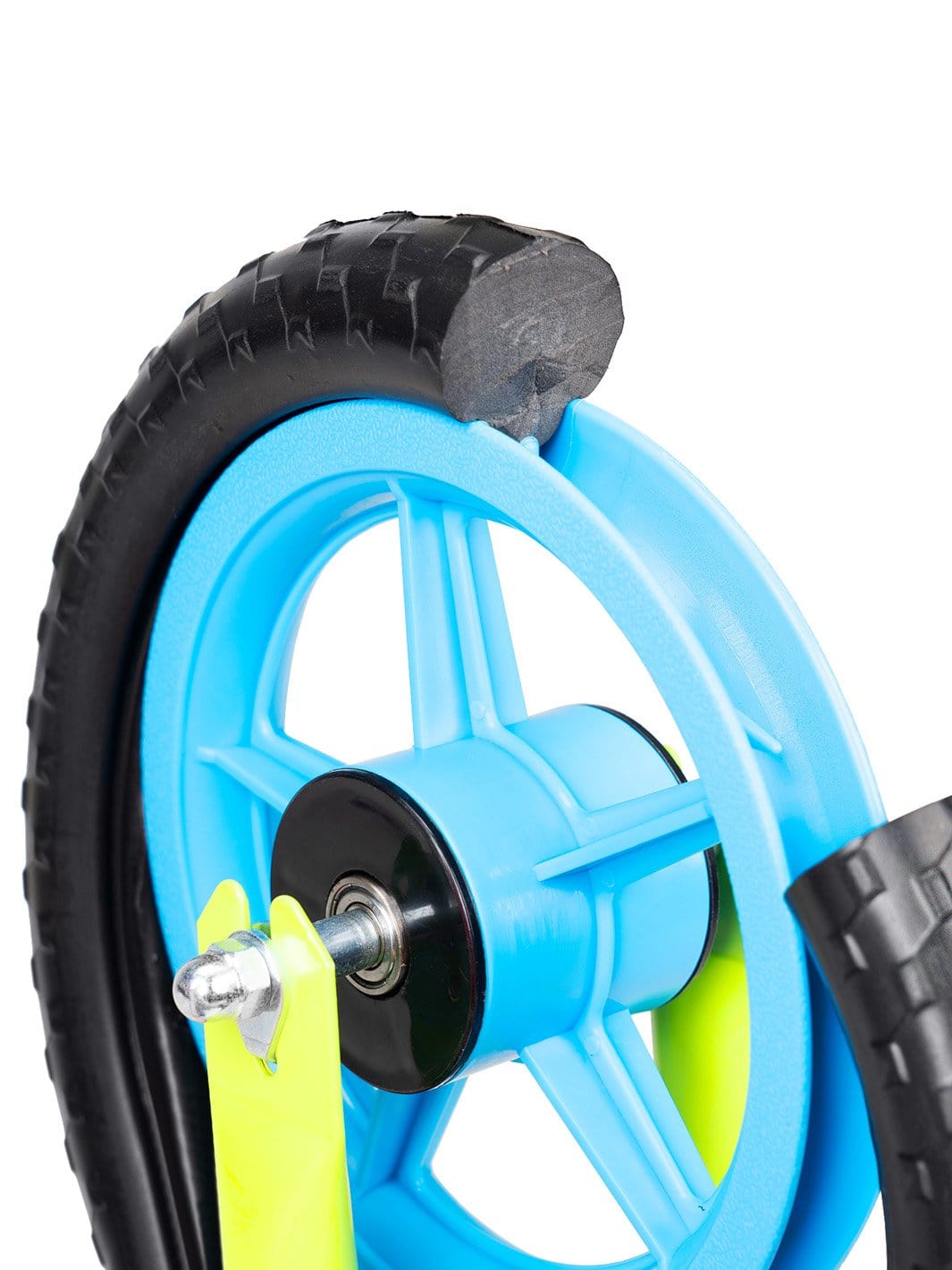 Zycom Zbike Zycomotion Balance Bike Strider Foot to Floor Boys Blue Green Madd Wheel