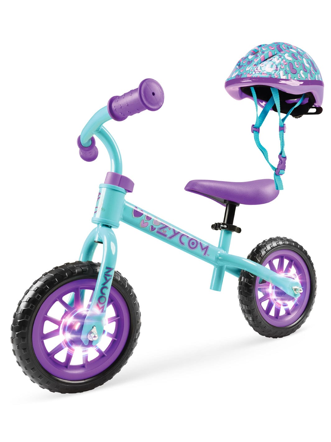 Zycom Light-Up Zbike & Helmet - Teal Purple - Madd Gear Global | Est 2002