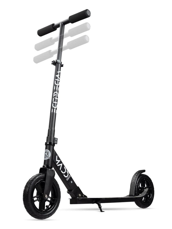 Madd Gear Air Kick Commuter Folding Scooter Adjustable T-Bar 8 Years and up Black A5
