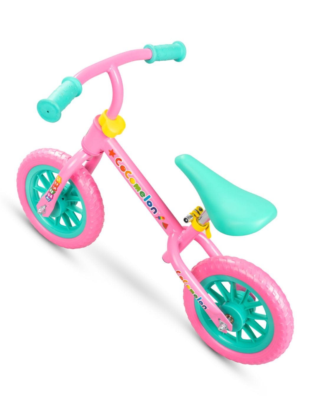 Cocomelon Beginner Balance Bike & Helmet - Pink - Madd Gear Global | Est 2002