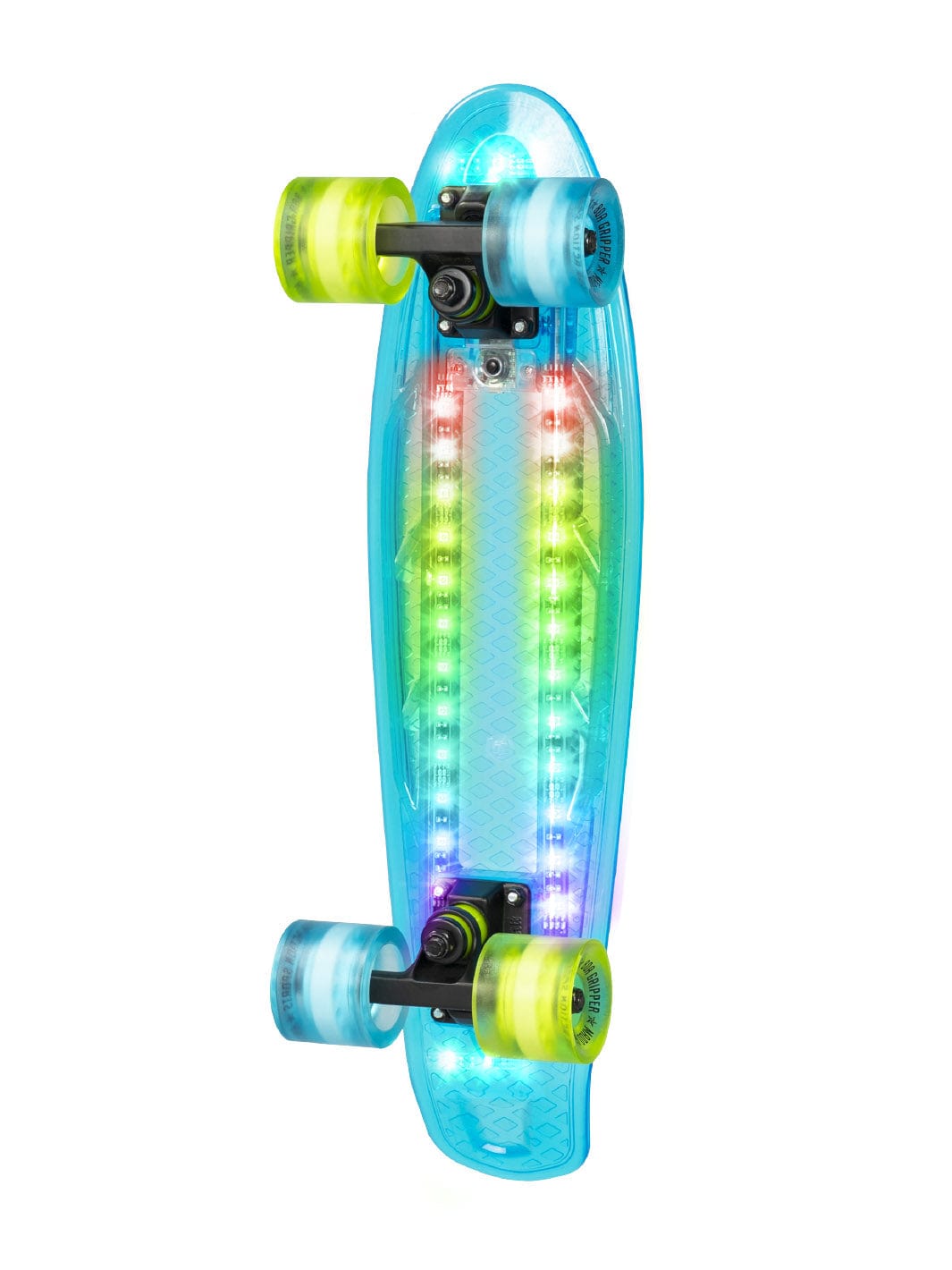 Madd Gear Kids Skateboard Penny Australia Deck Complete Skateboard Blue Flashing LED Lights