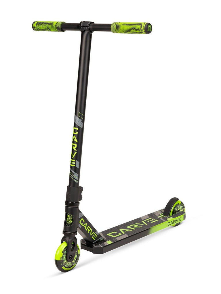 madd gear carve pro x Madd Gear Carve Pro Complete Trick Scooter - Black Green – Madd Gear Global