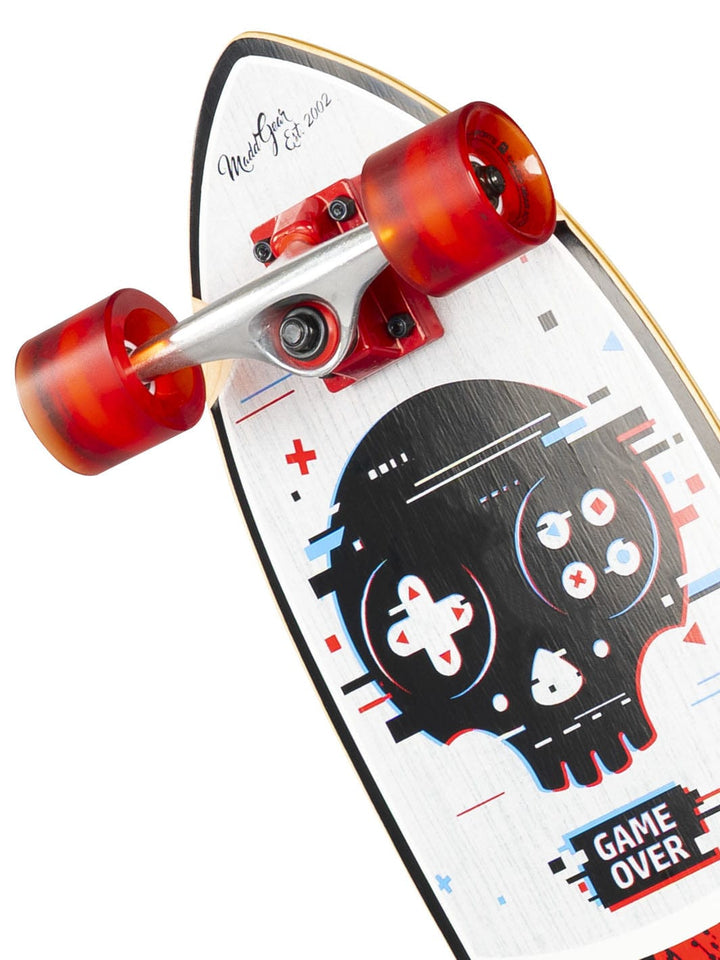 madd gear kids cruiser board skateboard complete quality smooth red