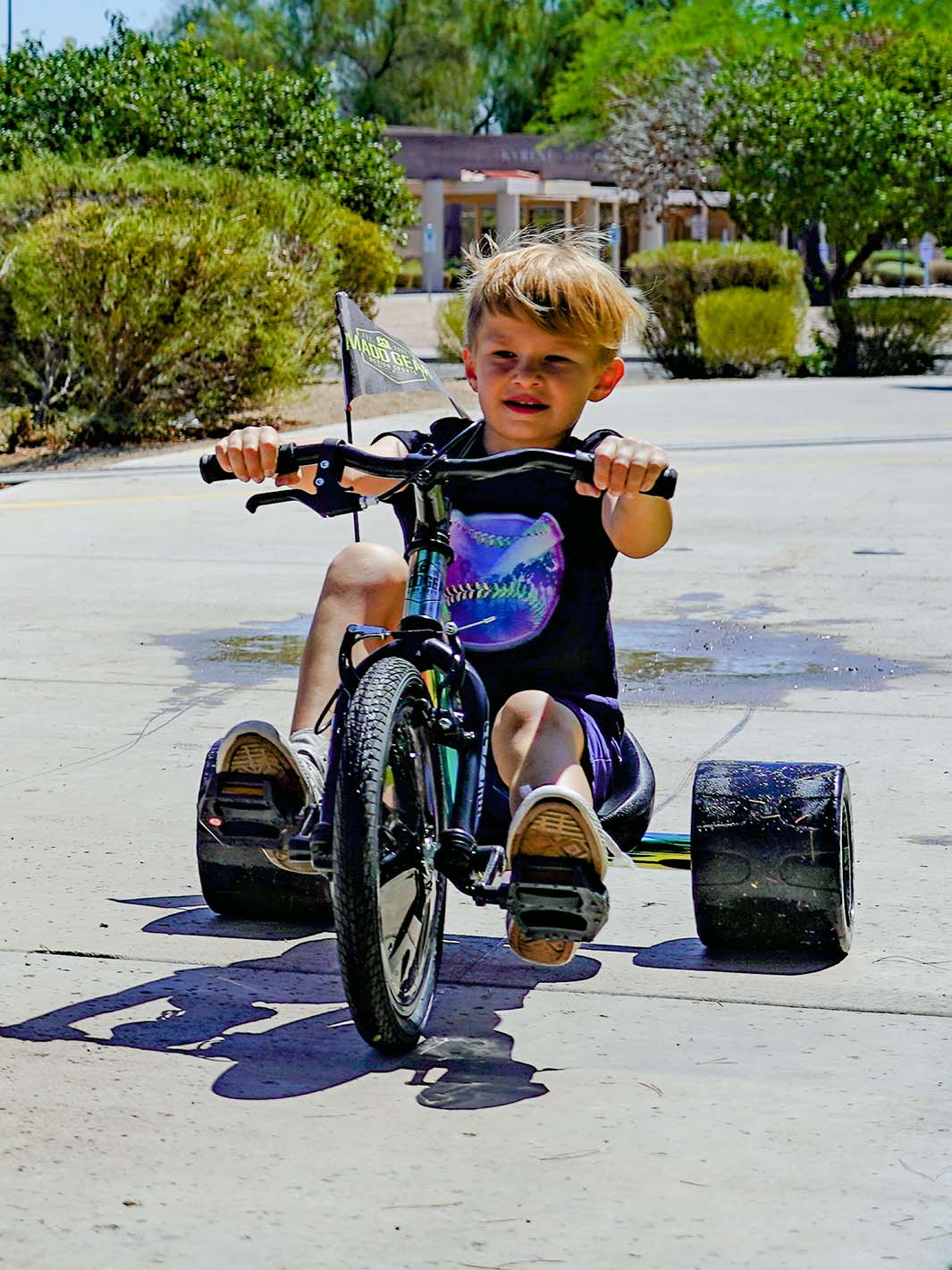 Madd Gear Drift Bike Huffy Green Machine Drifter Tricycle Kids Children Boys Green MGP