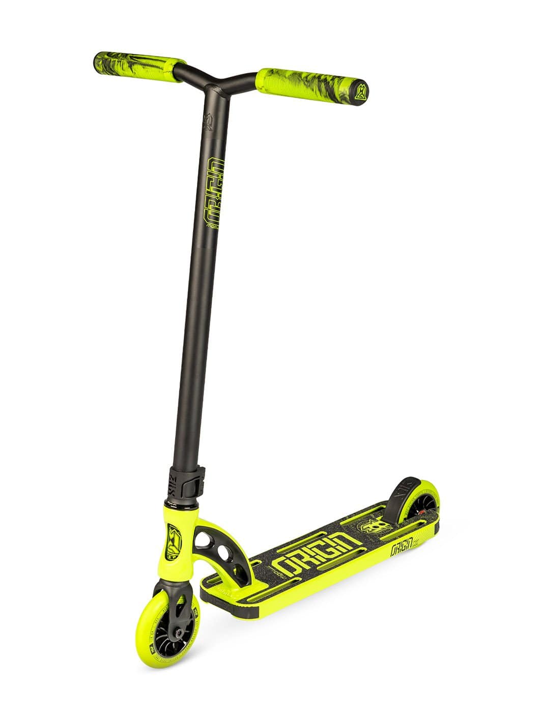 madd gear origin shredder MGP Origin Shredder Scooter - Green Black – Madd Gear Global