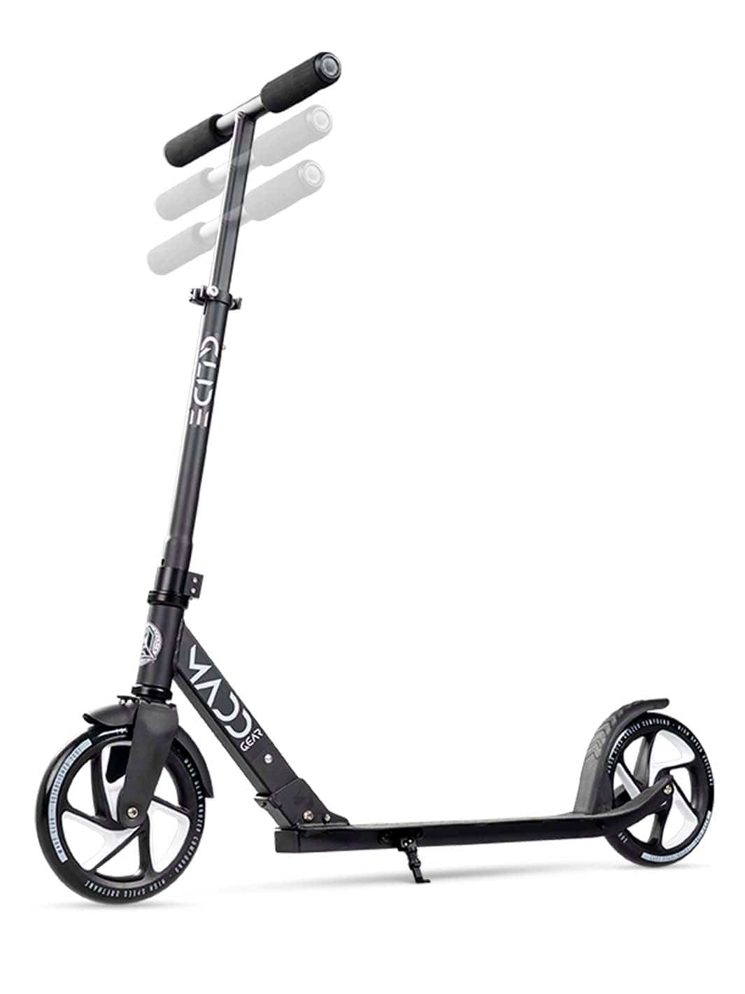 Madd Gear Renegade Glide 200mm Commuter Adults Scooter Black White