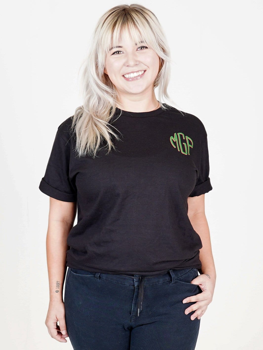 MGP CIRCLE LOGO TEE - BLACK – Madd Gear Global