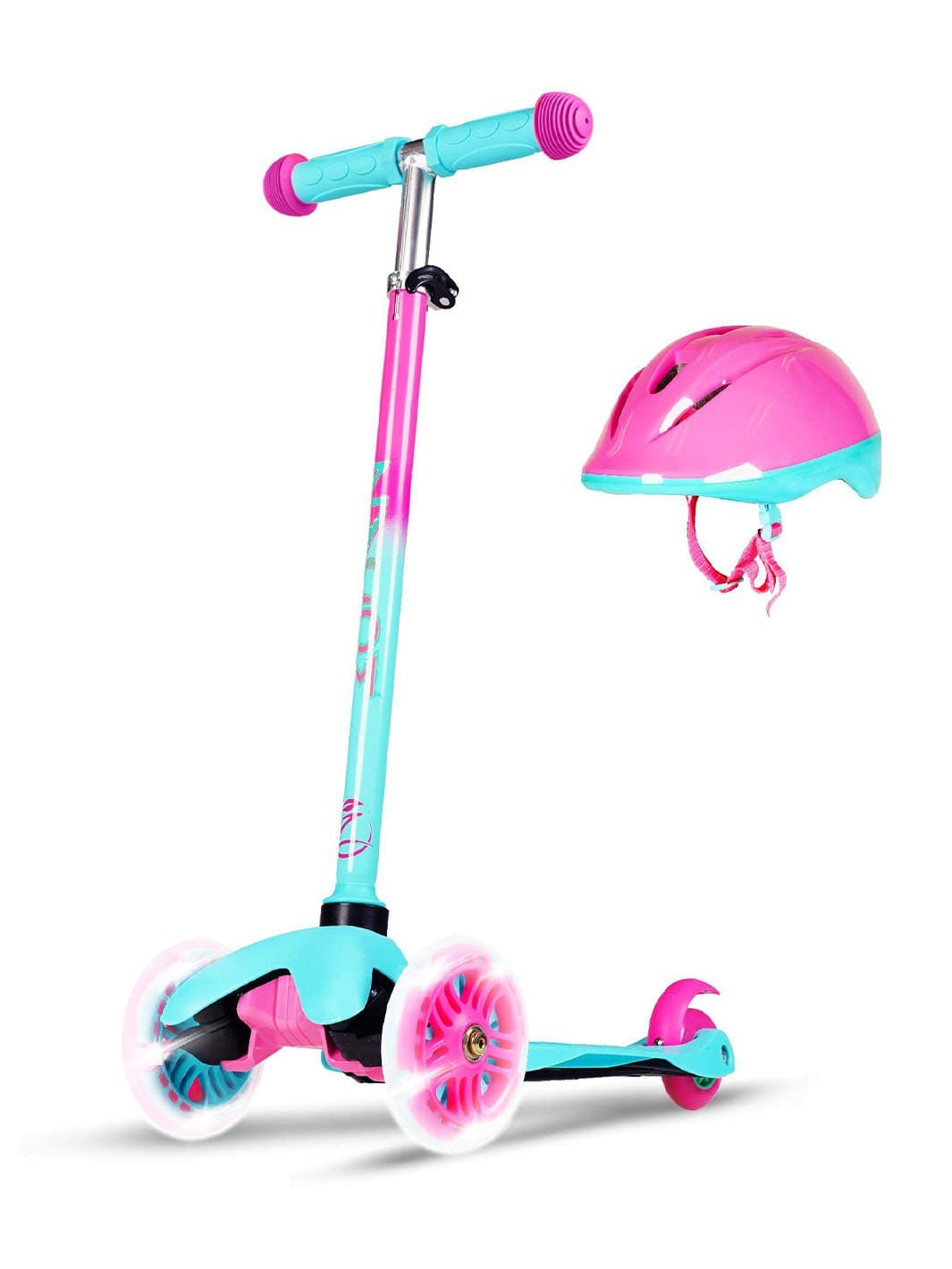Zycom Zipper Scooter & Helmet - Teal Pink - Madd Gear Global | Est 2002