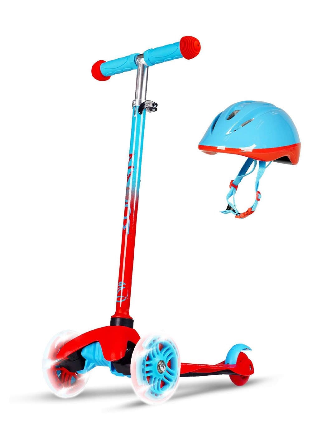 Zycom Zipper Scooter & Helmet - Red Blue - Madd Gear Global | Est 2002
